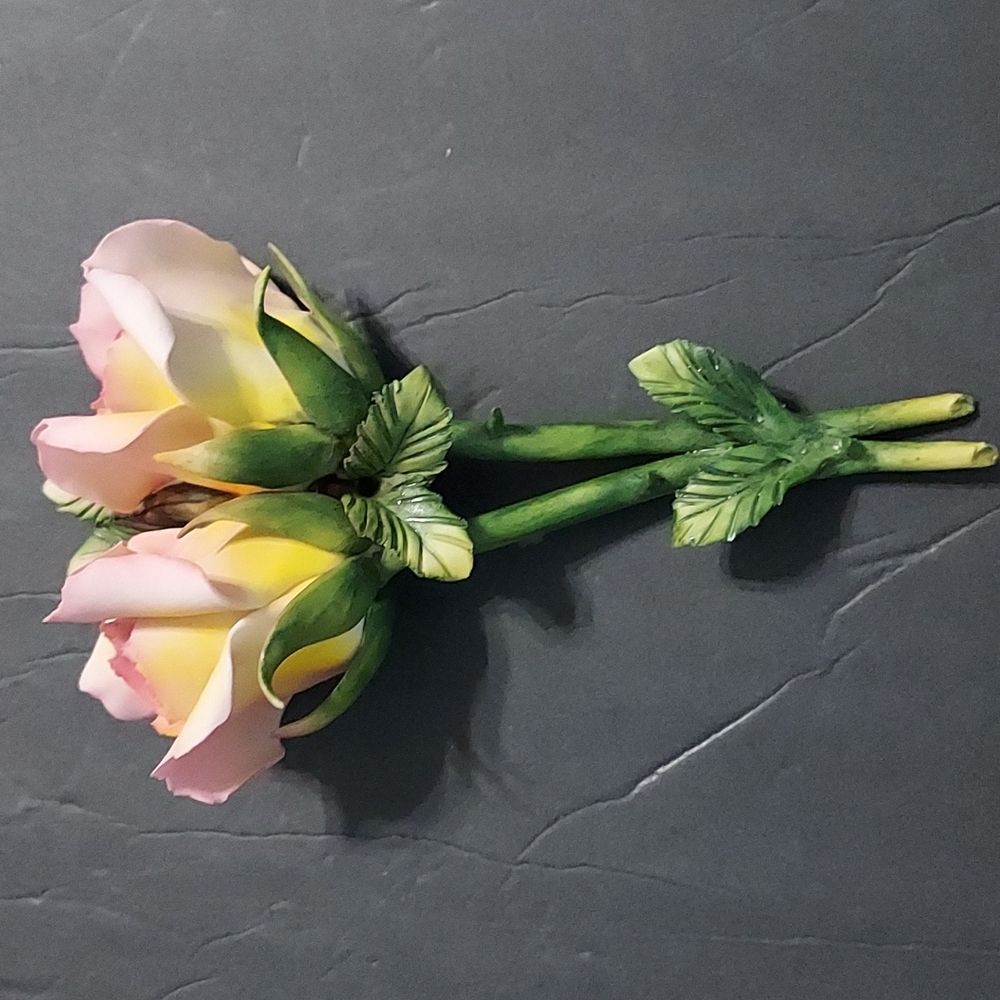 Capodimonte AMC Roses Made in Italy.